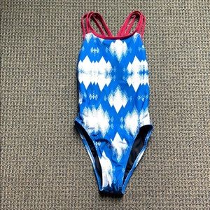 Jolyn one piece fixed back swimsuit